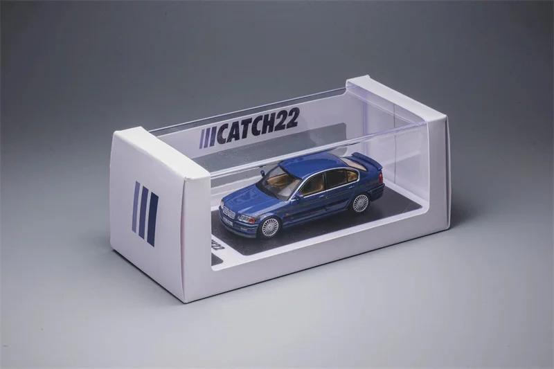 

Catch-22 1:64 Alpina B3 3.3 Blue / 320i E46 Super Production Macau Race 2003 Diecast Model Car