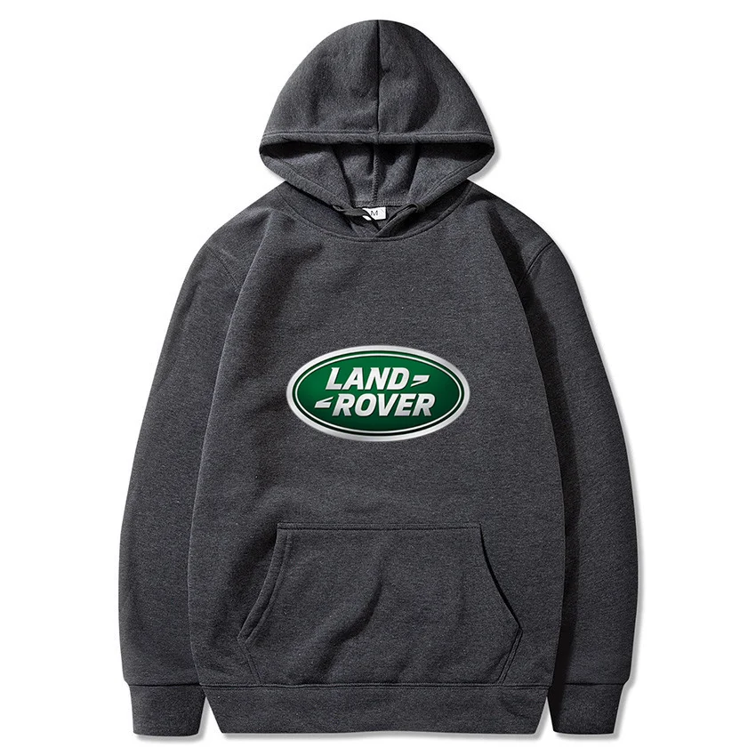

Мужская толстовка с капюшоном Land Rover, темно-синяя Повседневная Толстовка свободного покроя с капюшоном, в уличном стиле, весна-осень 2021