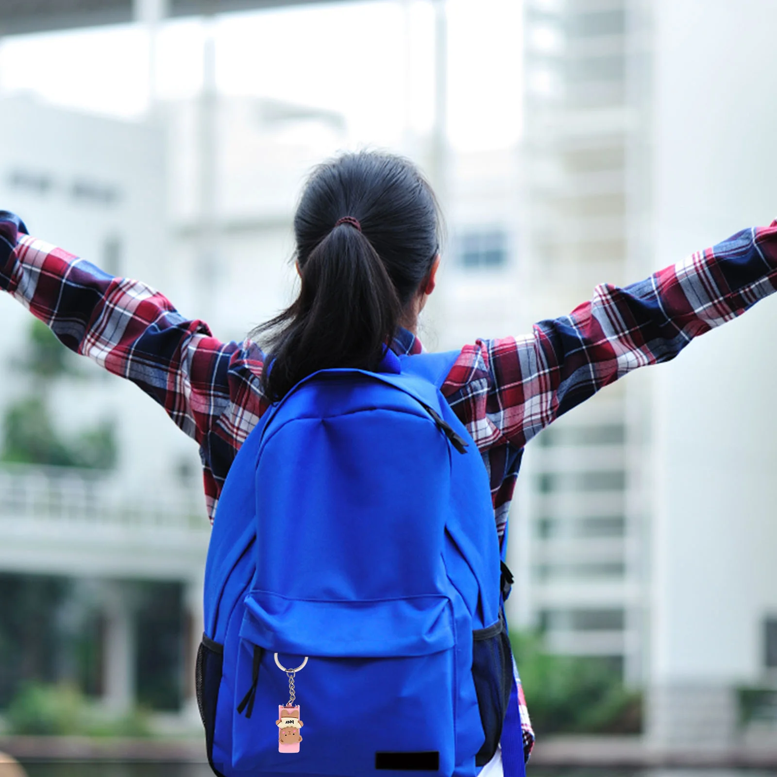 

Stapler Mini Office Small Keychain Portable Handpaper Cute Miniature Handheld Pocket Stapling Machine Supplies Stationery Stand