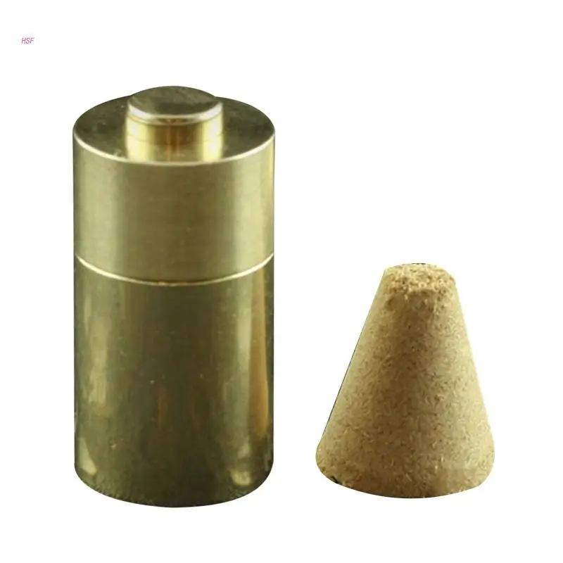 

Аксессуары для изготовления благовоний Backflow, латунный конус, форма для благовоний, простота в эксплуатации