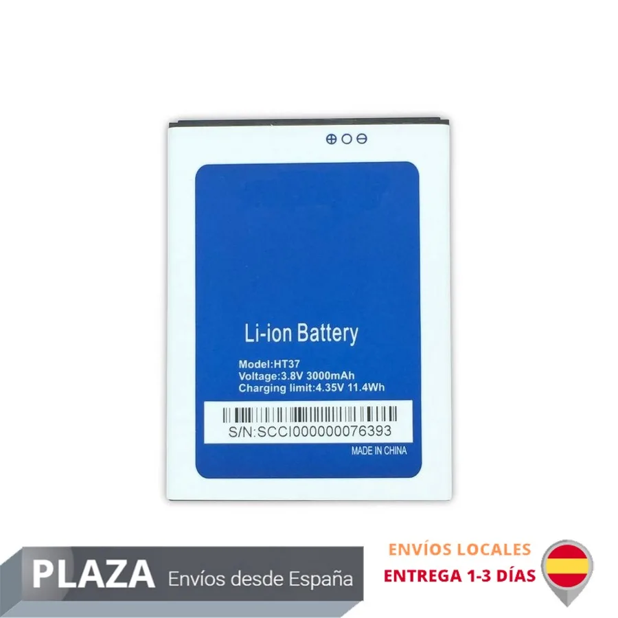 Домашний Аккумулятор для HOMTOM HT37 (3000 мАч)/оригинальная емкость/замена новое