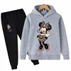 Kids Clothes Set Baby Boy/Girl T-Shirt + Shorts Minnie Mouse Clothing Cotton Cartoon Casual Tracksuit Children Baby Clothes Set 2
