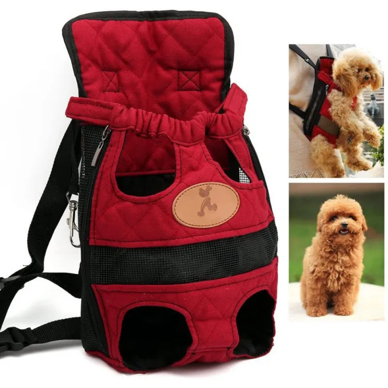 Рюкзак для переноски домашних животных собак дорожные сумки на плечо большая