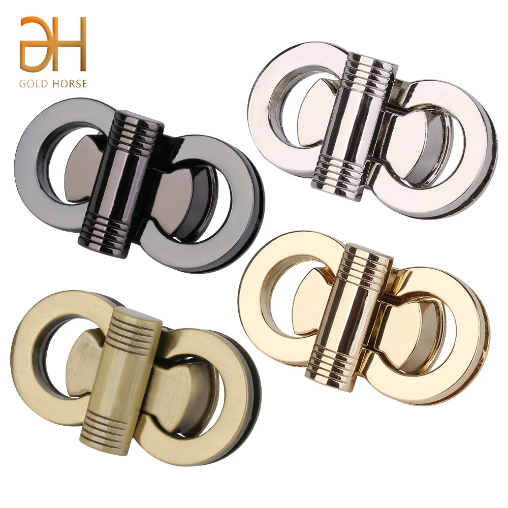 Металлический замок-бабочка для сумки 4,5 см | AliExpress