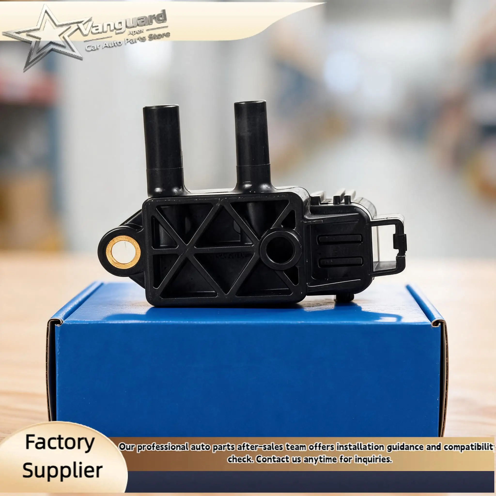 Фото Датчик дифференциального давления выхлопных газов DPF AV61-5L200-AB 1698614 1786775 для Ford Kuga Mondeo Mk4 1.6/2.0/2.2 №1