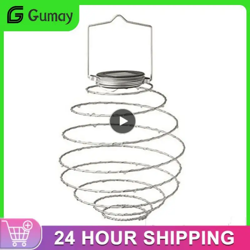 

5/8/10PCS Iron Art For Yard Patio Lawn Backyard Walkway Night Lamp 20 Leds Solar Garden Lamps Soft Lighting Solar Spiral Lights