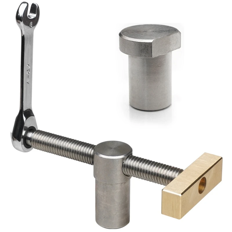

Woodworking Desktop Clip Fast Fixed Clip Quick Fixture Clamping Tool Kit For 20MM Hole Joinery Woodworking Benches Tool