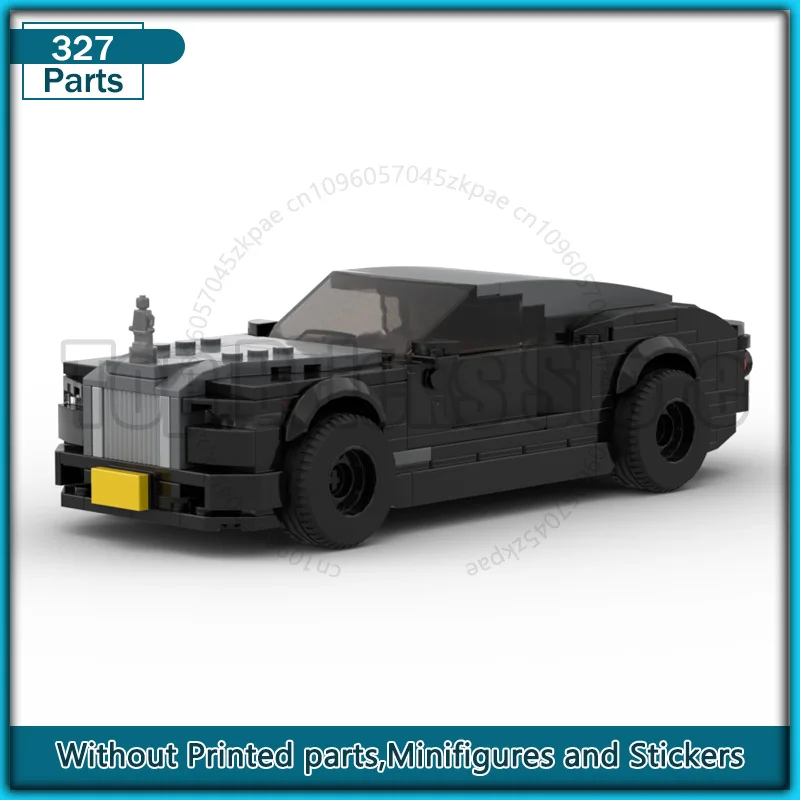 Скоростной гоночный автомобиль Moc строительный блок RR фантомный дисплей кирпичи