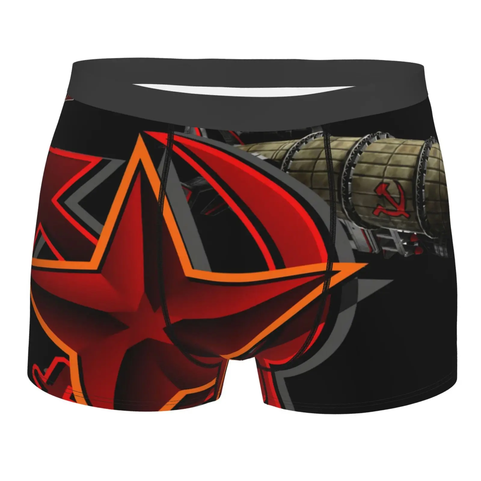 

Мужские трусы-боксеры с карманами Command Conquest Red Alert Kirov V2, сексуальное нижнее белье для мужчин Xs