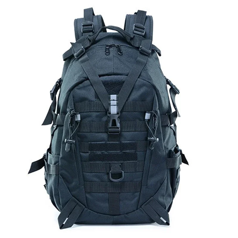 

40L 3D Military Tactical Reflective Backpacks Outdoor Camping Hiking Backpack Waterproof Molle 3P Repellent Rucksack Travel Bag