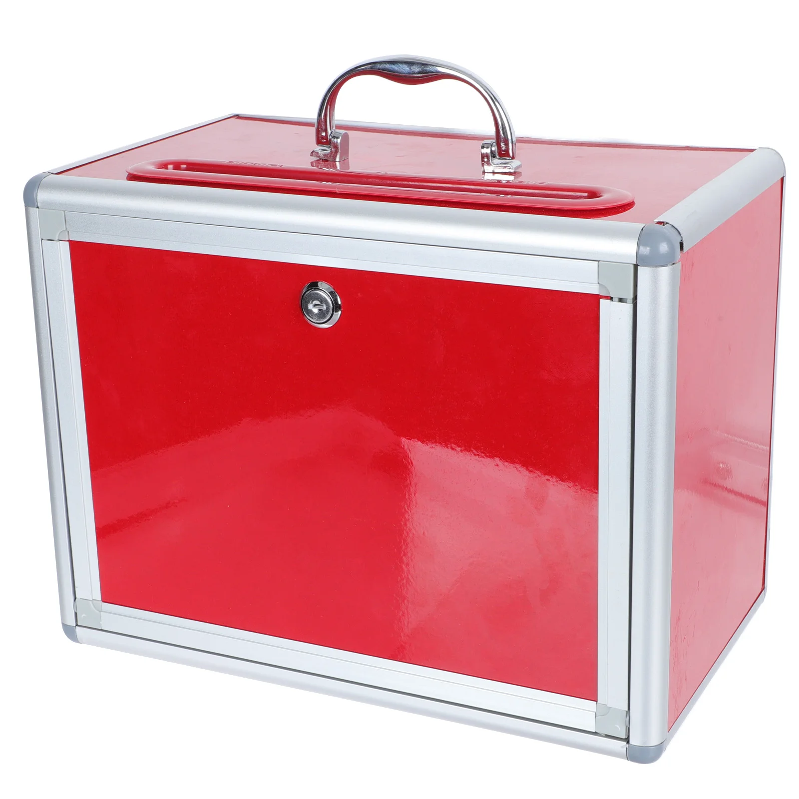 

Touch Ballot Box Office Metal Mailbox Post Lottery Game Plastic Suggestion Letter Container