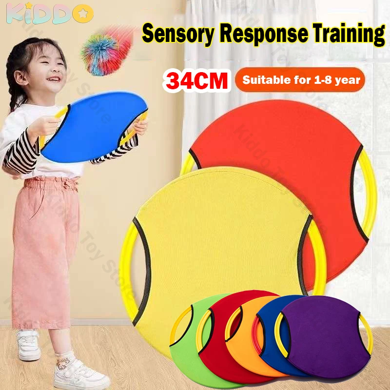 

Funny Ball Toy Parent Child Easy Apply Throwing Kids Toy Racket Catch Ball Game Set Interactive Outdoor Sports Elastic Plate