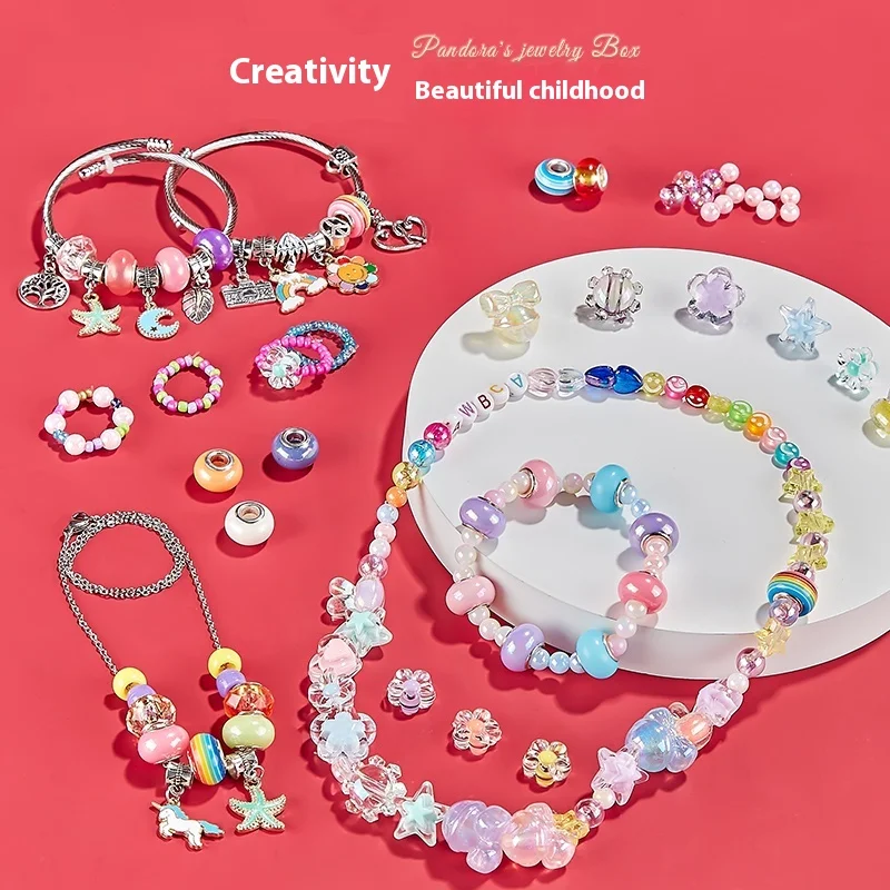 Семейный набор для изготовления браслетов самодельный браслет из бисера