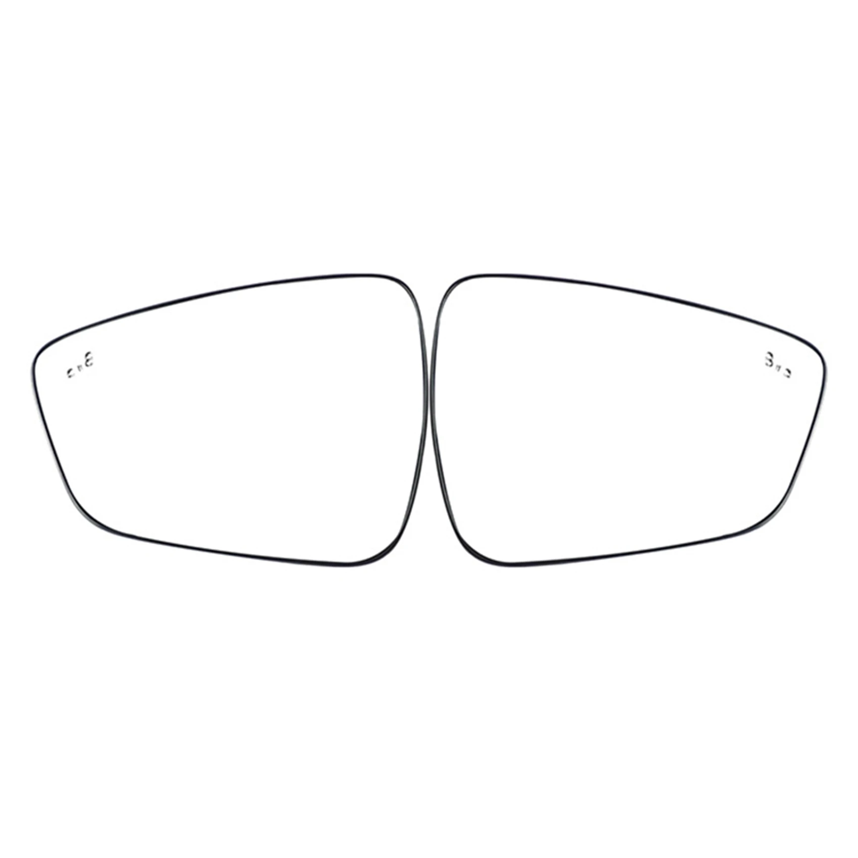 

For Ford Escape 2020 Car Rearview Mirror Glass Lens with Heated Blind-Spot Assist Side Mirror Reflector