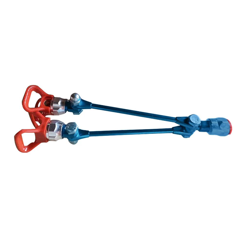 

Rod Airless Paint Sprayer Spare Parts Accessories Professional Extension Pole Tool Adjustable Painting Double Nozzle Guard