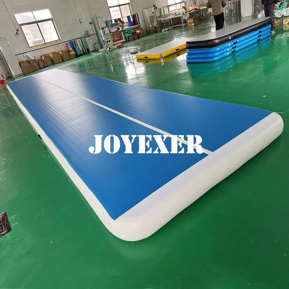 Профессиональный гимнастический коврик Airtrack 8 м с откидной спинкой