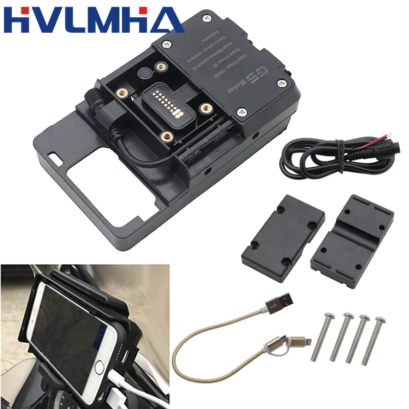 Bmw R1200gs Lc Adventure Навигационное Крепление R1250gs S1000xr R1200rs Беспроводная Зарядка