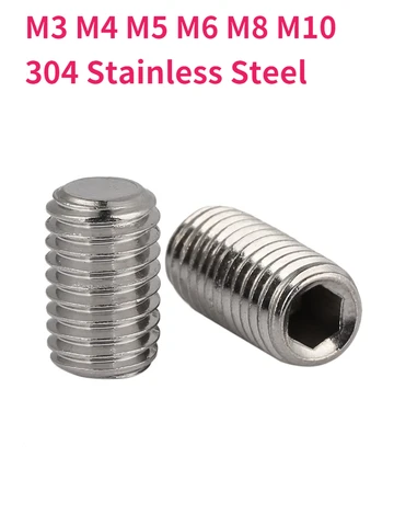 М3 М4 М5 М6 М8 М10 Болты без головки из нержавеющей стали 304