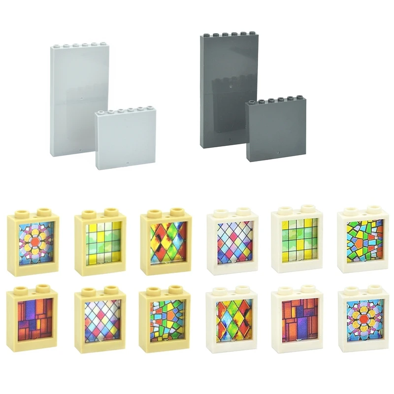 Военный строительный блок настенный город МОС детали для дома 23405 64448 ограждение