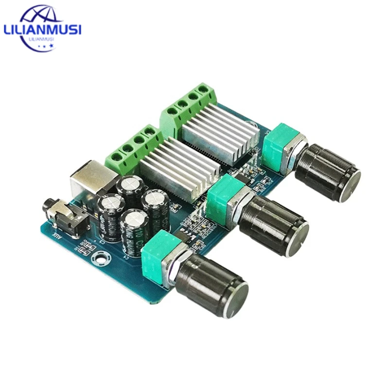 DC 12V 20W+10W+10W Yamaha 2.1 channel Stereo Audio Digital p
