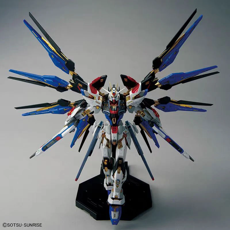 BANDAI оригинальный MGEX Strike Freedom Gundam мобильный костюм Seed Destiny Gunpla модель комплект