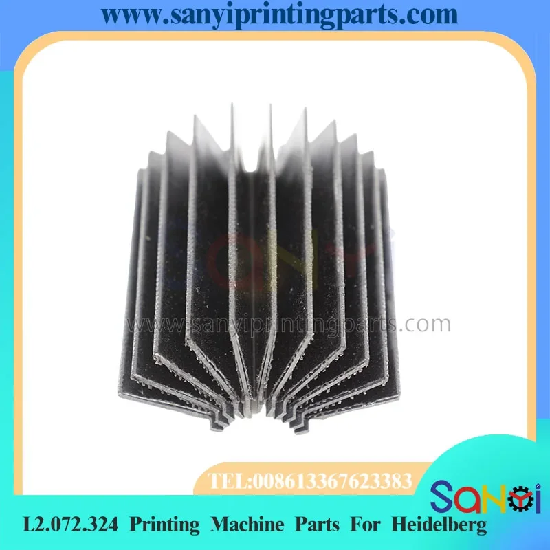 2 шт. детали печатной машины Heidelberg хорошего качества CD74 Bellow L2.072.324 M2.072.023 длина 80 мм