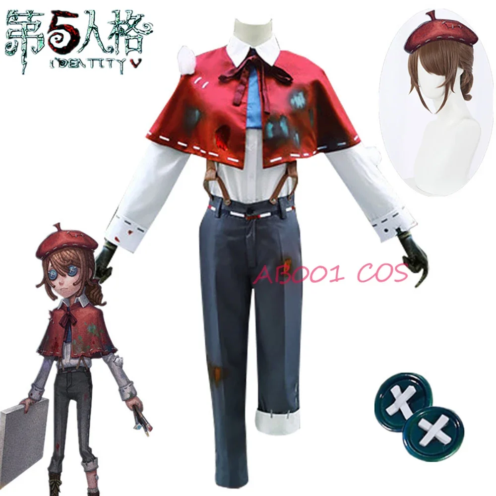 Аниме Identity V костюмы для косплея художник Эдгар Валден новый игровой костюм