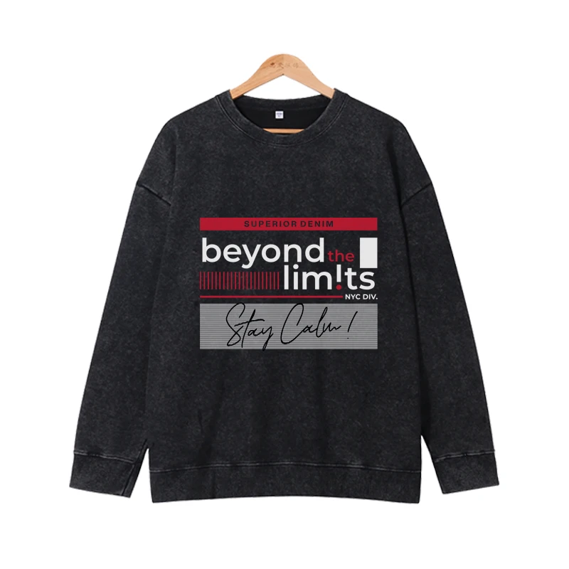 Топ с круглым вырезом и длинными рукавами модный Европейский американский