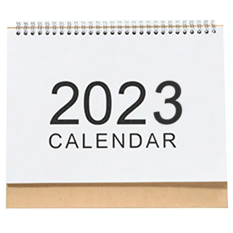 

New 2023 Year Creative Paper Desk Calendar INS Style Daily Schedule Planner Agenda Organizer 2022.09-2023.12