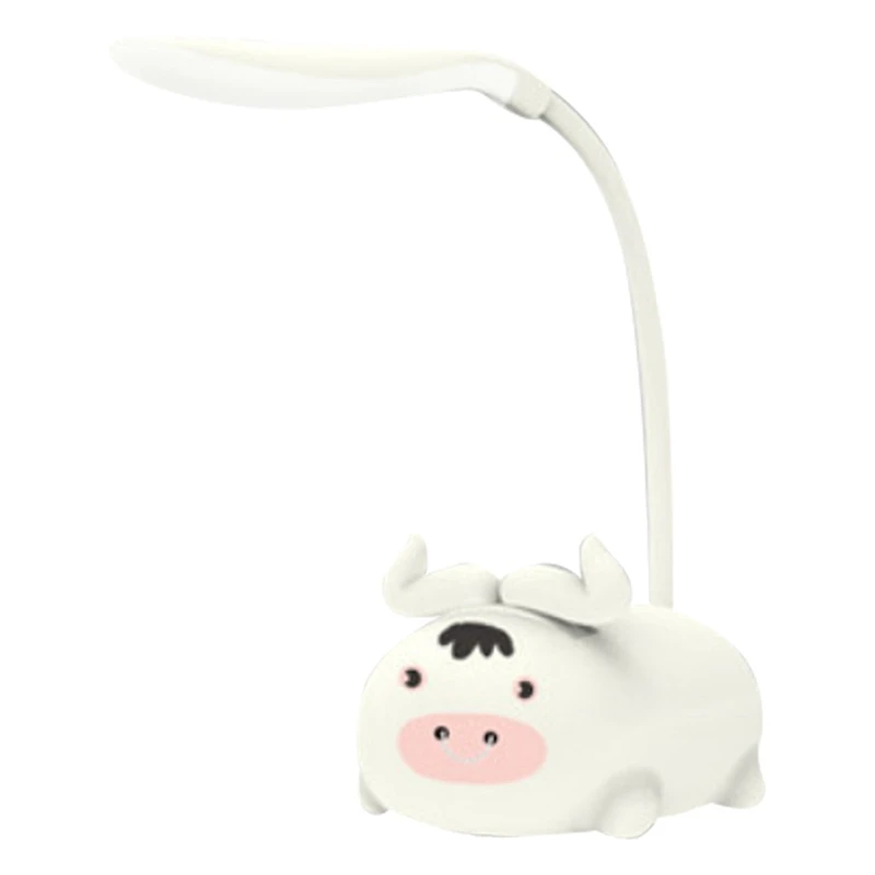 

Study Lamp Table Lamp Desk Light Rechargeable LED Night Table Light Eye Protection 360 Degree Rotation USB Charging