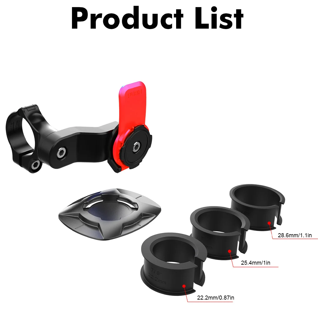 

Bike Phone Holder Handlebar Bicycle Cellphone Bracket 360 Degrees Support Mount for 4 7-7 2 Inch Cycling Accessory