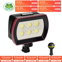 6000lm high power diving photography fill light led video light waterproof flash strobe for underwater camera video