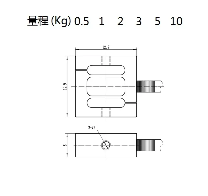Микродатчик натяжения монетного типа ZnLBS высокоточный датчик веса для и давления