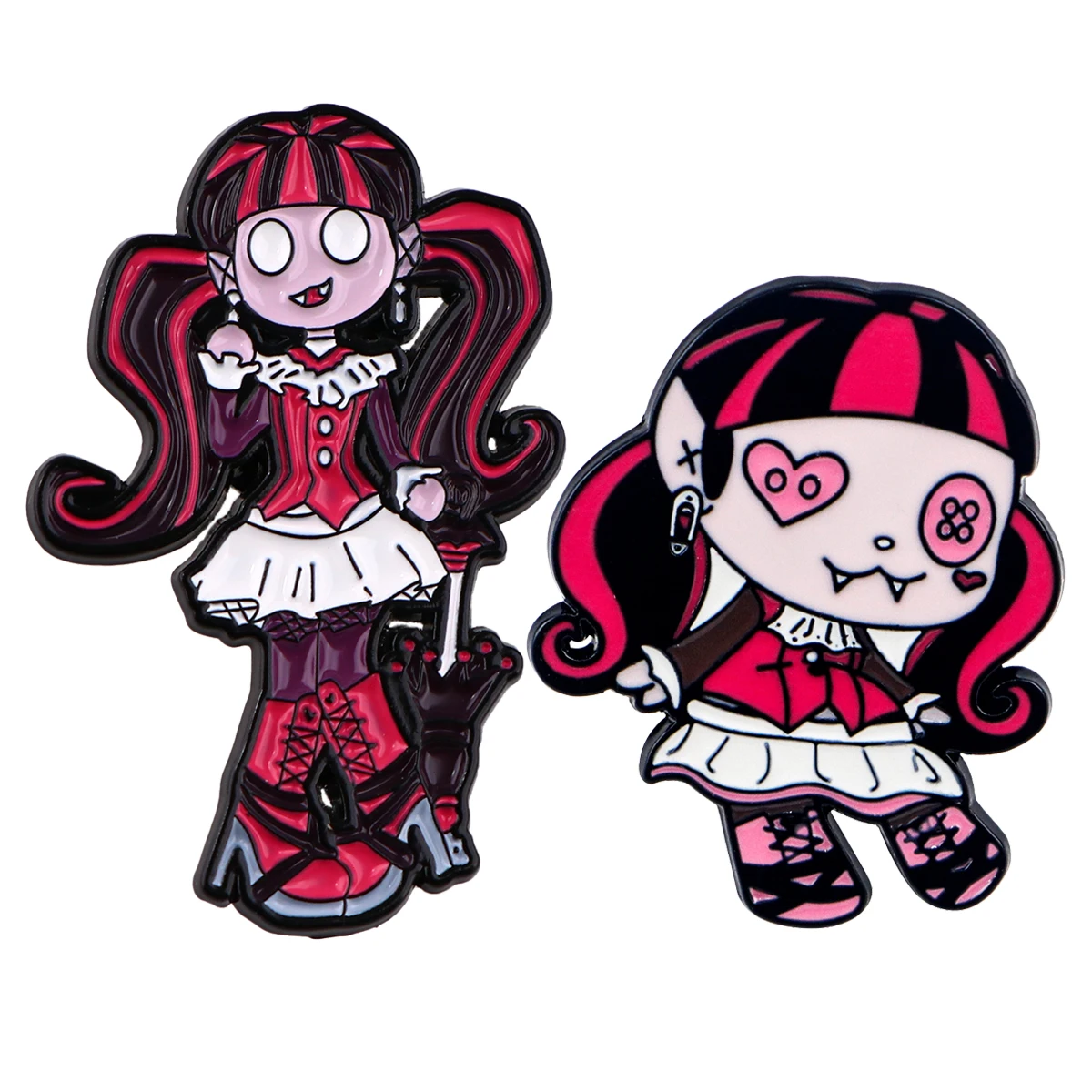 Женская эмалированная брошь для рюкзака значок на булавке