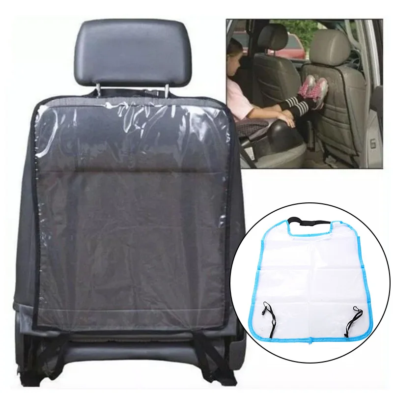 

2pcs Anti Child Kick Pad Car Seat Back Cover Protectors for Children Baby Dogs Protect Auto Seats Guard Waterproof Clear Covers