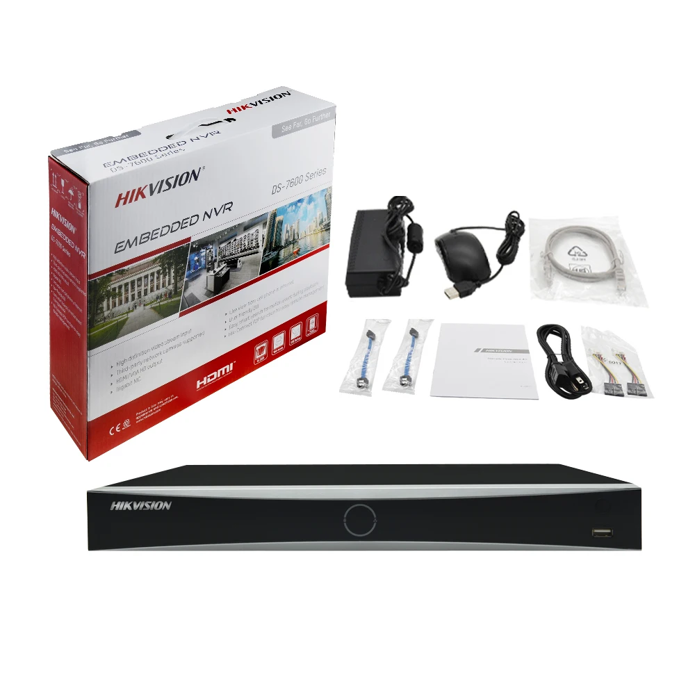 

Hikvision NVR DS-7732NXI-K4 1.5U K Series AcuSense 4K NVR