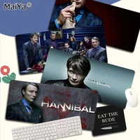 maiya hannibal eat the rude cute office mice gamer soft mouse pad size for keyboards mat boyfriend gift