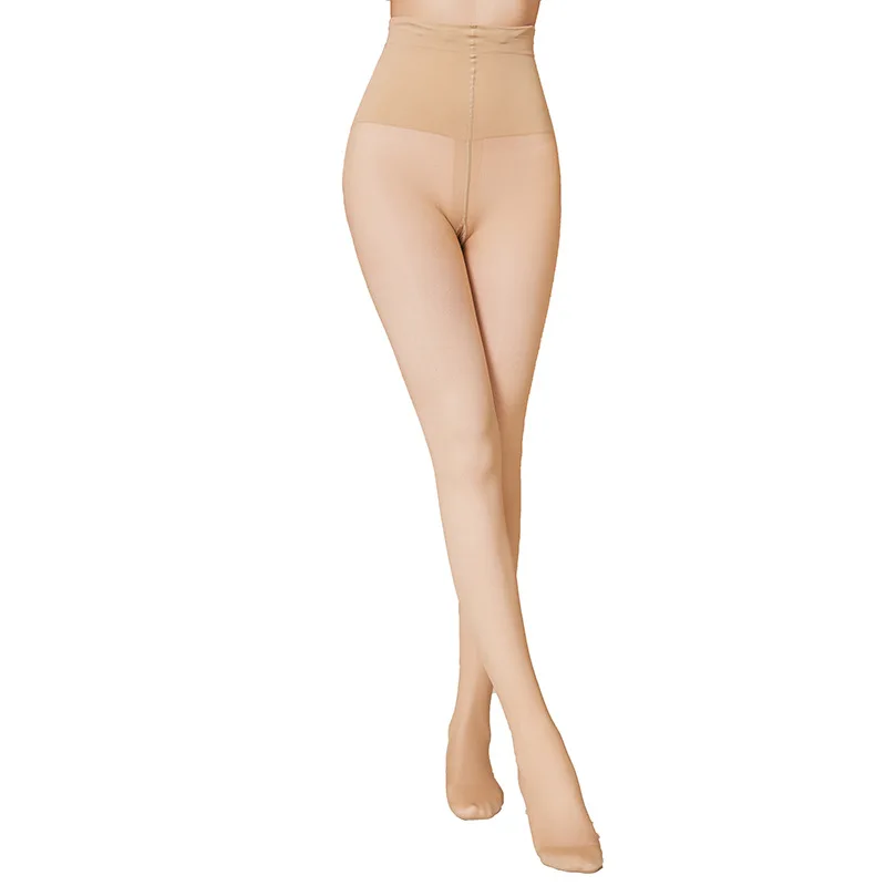 Leggings double-layer bare leg artifact women's autumn and winter plus velvet detachable pantyhose natural nude feeling leggings