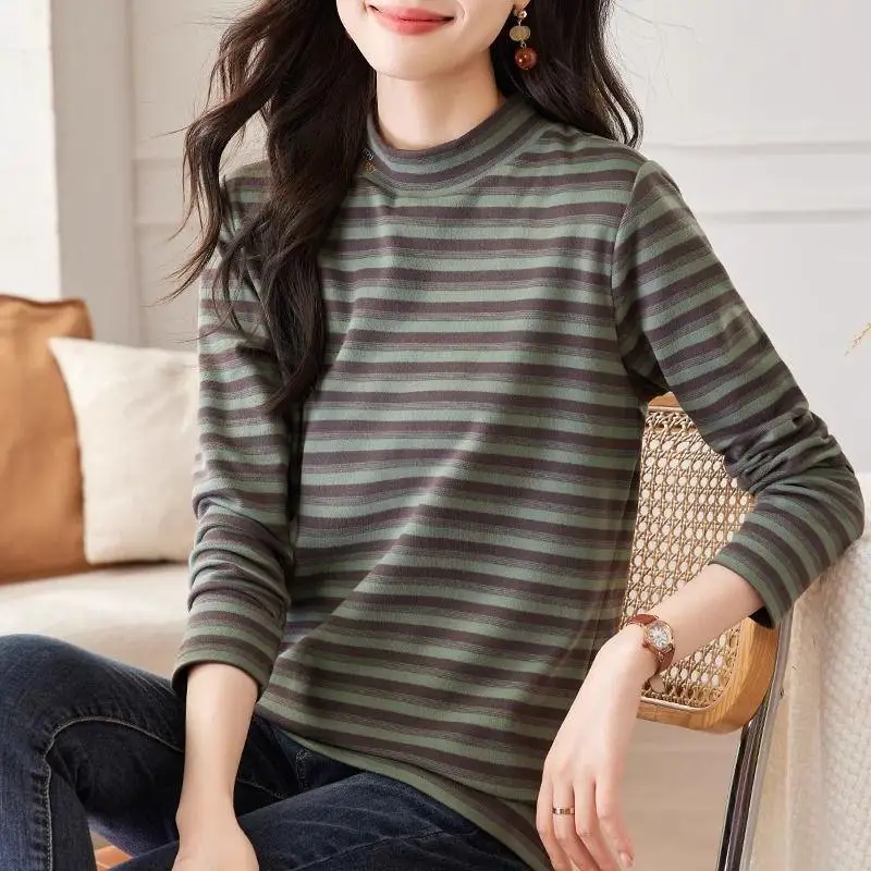 Женская одежда больших размеров Chubby Girl осенне-зимняя теплая внутренняя на