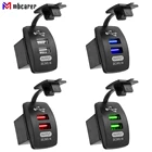 Автомобильное зарядное устройство с двумя USB-портами, 5 В, 3,1 А