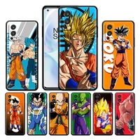 anime dragon ball z for oneplus nord 2 ce 5g 9 9pro 8t 7 7ro 6 6t 5t pro plus silicone soft tpu black phone case cover coque
