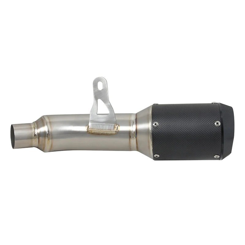 Надевается для QJMOTOR QJ800GS-G SRK800RR SRK 800RR 800 RR 2023 выхлопная труба мотоцикла глушитель из