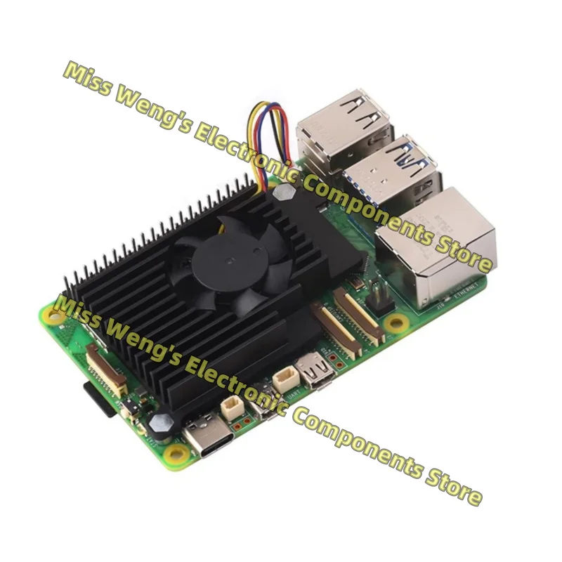 Специальный вентилятор радиатора Raspberry Pi 5-го поколения с активным рассеиванием
