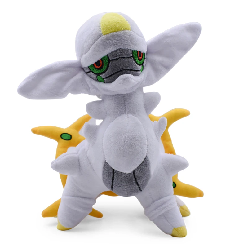 

Мягкая игрушка в виде покемона Arceus, плюшевая кукла Пикачу, мягкая игрушка, отличный подарок на Рождество для детей