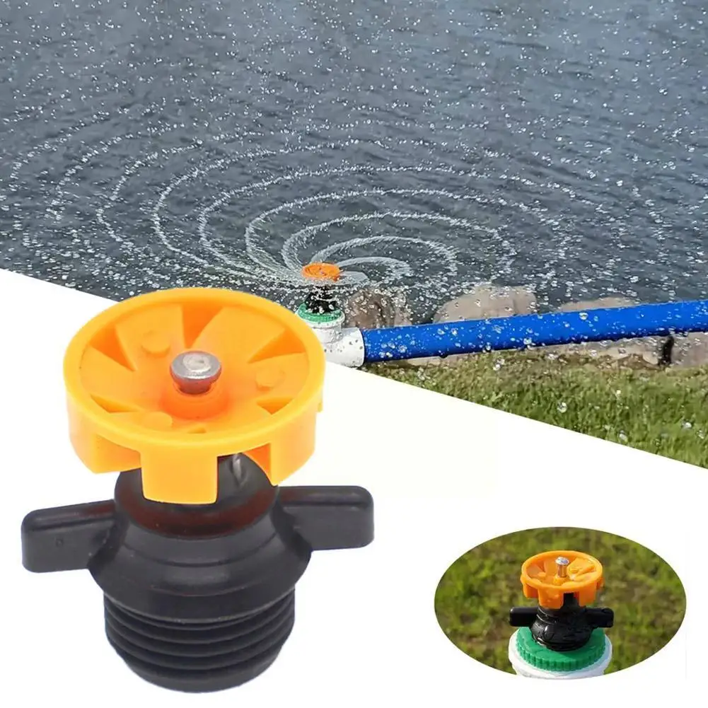 

360 Degree Rotating Watering Nozzle Male Thread Automatic Garden Lawn Vegetable Park Rotation Sprinkler Flower Irrigation A3B5