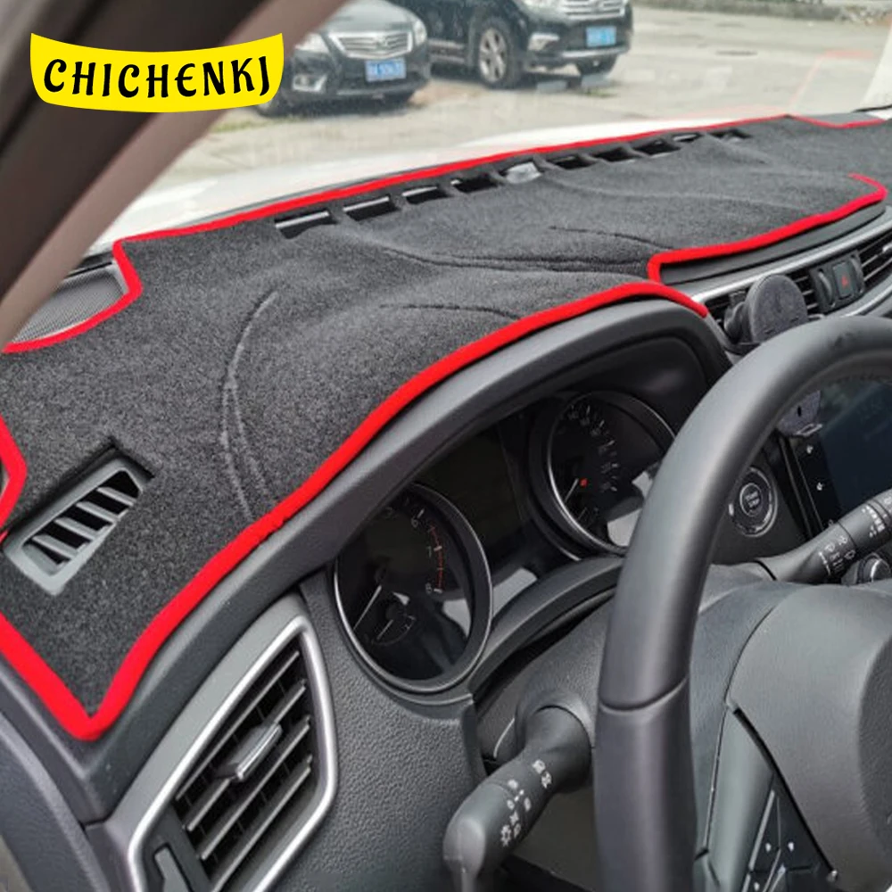 

Крышка приборной панели для Nissan Qashqai 2016-2021, защита от светильник, коврик для приборной панели, коврик для приборной панели, ковер с защитой от...