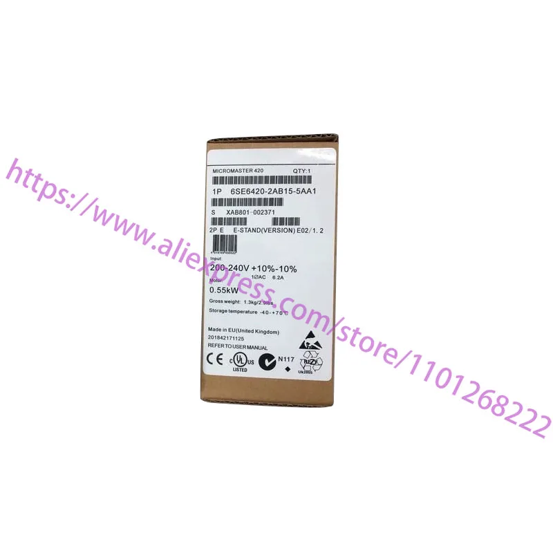 

6SE6420-2AB15-5AA1, новые оригинальные инспекционные компании