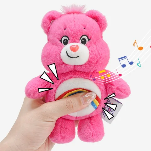 Плюшевый брелок Care Bears Радужный медвежонок - мягкий и милый аксессуар — фото модели