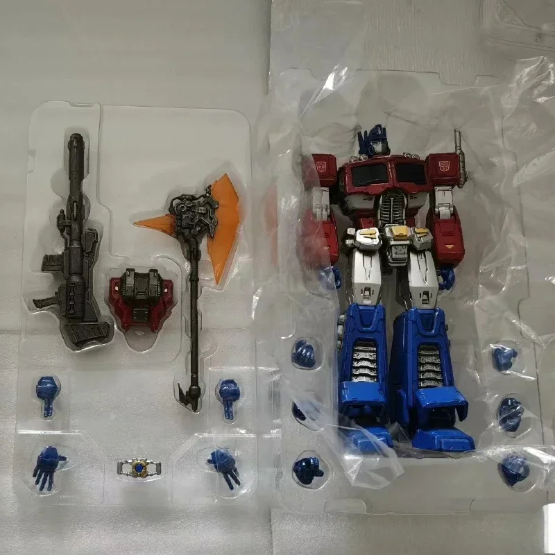 В наличии Threezero 3A трансформер MDLX G1 Optimus Prime 48 точек соприкосновения 17 8 см