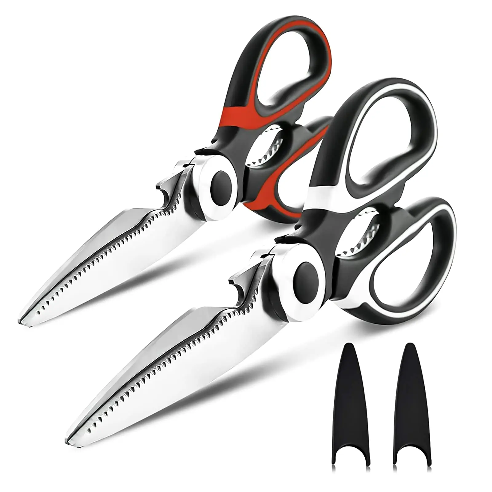 

Kitchen Shears,1 Pcs Heavy Duty Kitchen Scissors,Dishwasher Safe Meat Scissors,Kitchen Scissors for General Use for Chicken